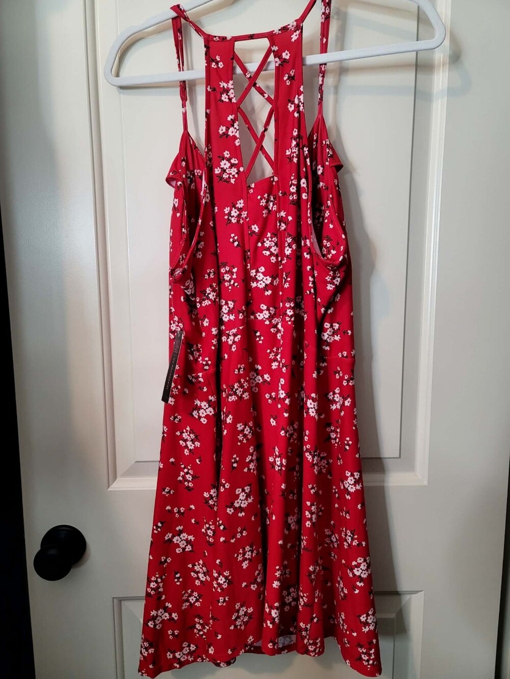 No Boundaries - Floral Ruffle Front Dress NWT Juniors XXXL - Picture 2 of 4